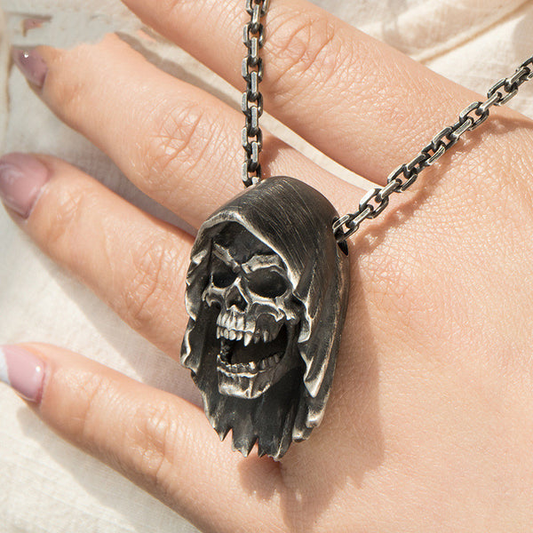 Dark Personality Retro Skull Necklace Accessories