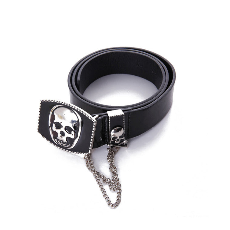 Punk Fashion Skull Lady Belt