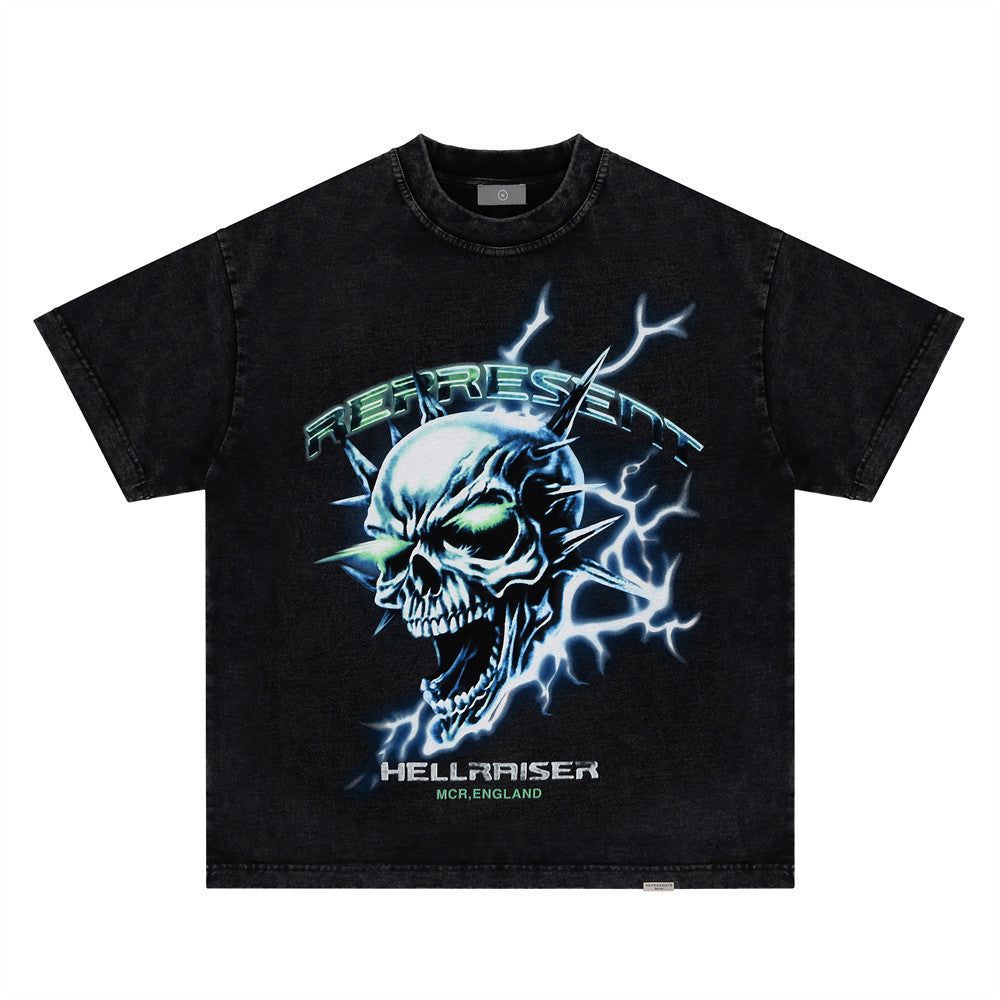 Fashion Dark Skull T-shirt For Men